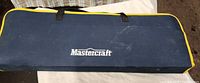 Mastercraft branded carrying case closed