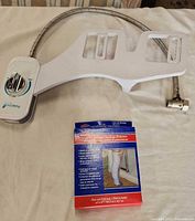 bidet attachment with braided hose and cast protector box