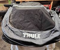 Top front view showing Thule logo and overall condition