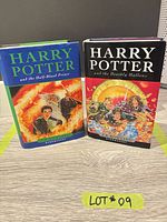 Front view of both hardcover books with dust jackets