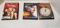 Front covers of all three DVDs