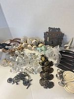 Full assortment of metal, glass and ceramic drawer pulls, knobs and handles