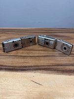 All four compact cameras front view