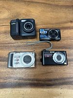 Front view of all four cameras