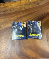 Front of two sealed Batman Starter Deck boxes