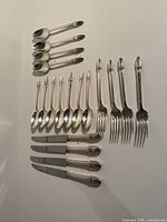 All 22 pieces arranged by type