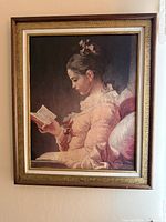 Framed print showing full artwork and frame