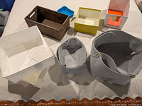 overview of all seven boxes