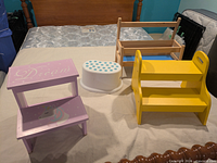 All four items together on bed