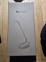 Front of original Fifine Technology carton showing product outline