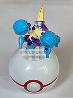 Front view of assembled Crabrawler mounted on Premier Ball