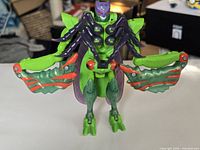 Robot mode front view showing articulation and colors