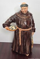 Front view of Royal Doulton The Jovial Monk figurine