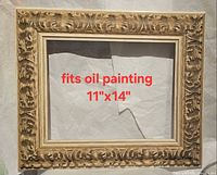 Front view full frame showing carved design and opening