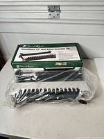 WoodRiver 12" Half-Blind Dovetail Jig in original box, jig wrapped in plastic