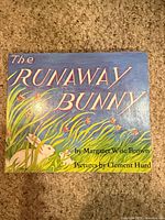 Front cover of The Runaway Bunny board book