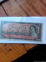 Full view of obverse side of $2 bill