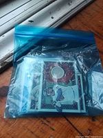 Cards bundled in resealable bag
