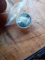 Reverse side showing Bluenose schooner, date 2008, denomination 10 cents