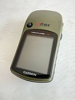 Front view of Garmin eTrex Venture HC handheld GPS
