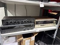 All three components on shelf for size and grouping reference