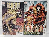 Front covers of both issues side by side