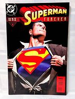 Front cover of Superman Forever graphic novel