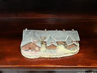 Front angled view of entire Fort York model