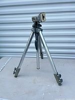 Full view of tripod standing