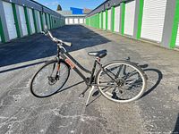 Left side view of CCM bicycle showing full frame and wheel size