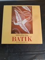 Front cover of Introducing Batik book