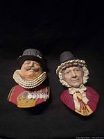 Both Bossons wall masks side by side