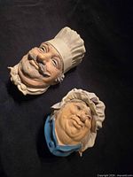 Front view of both Bossons heads