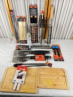 All accessories laid out on table