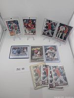 All 11 Shohei Ohtani cards laid out front view