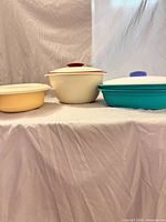 Full set of three containers displayed side by side