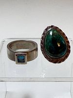 Both rings side by side for overall view