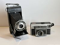 Front views of both cameras side by side