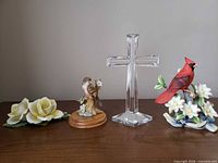 Group shot showing all four sculptures