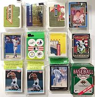 Grid view of multiple card puzzles, singles and sets