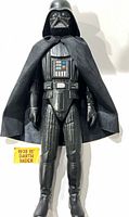 Full front view of Darth Vader figure with cape