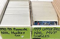 Both storage boxes side by side, labels visible