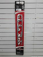 Full view of packaged Stud Boy wearbar set