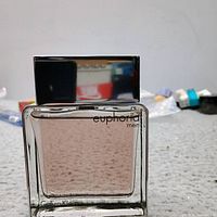 Front view of Calvin Klein Euphoria Men after shave bottle