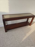 console sideboard front view