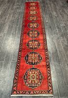 Full overhead view of entire rug showing design and dimensions