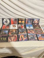 All 20 CDs laid out showing front artwork