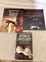 Front covers of all three books showing titles and authors