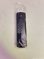 Front view of sealed Amazon Fire TV remote