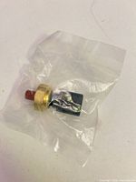 Front view of the oil pressure sensor in sealed bag